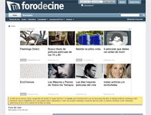 Tablet Screenshot of forodecine.com